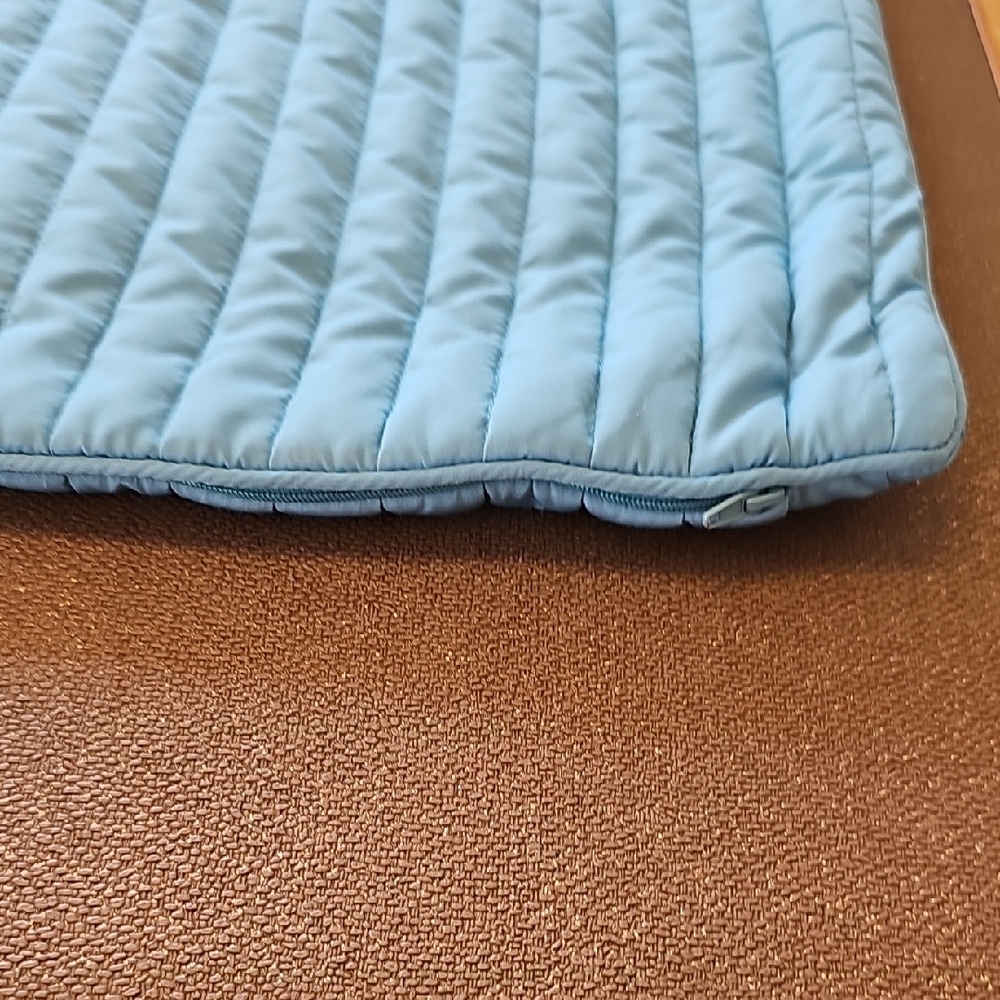 Quilted Blue Bedding Set - Picture 6 of 7